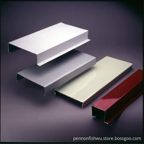 Clip-in Type Metal Ceiling System G Sharp Strip Ceiling